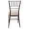 Atlas Commercial Products Resin Chiavari Chair with Premium Steel Frame, Mahogany RCC3MHG - alternate 2
